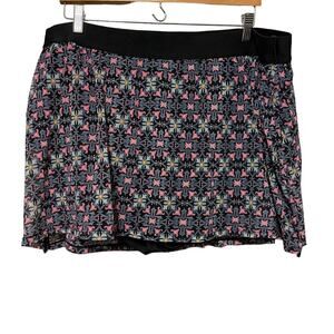 Cacique Patterned Swim Skirt